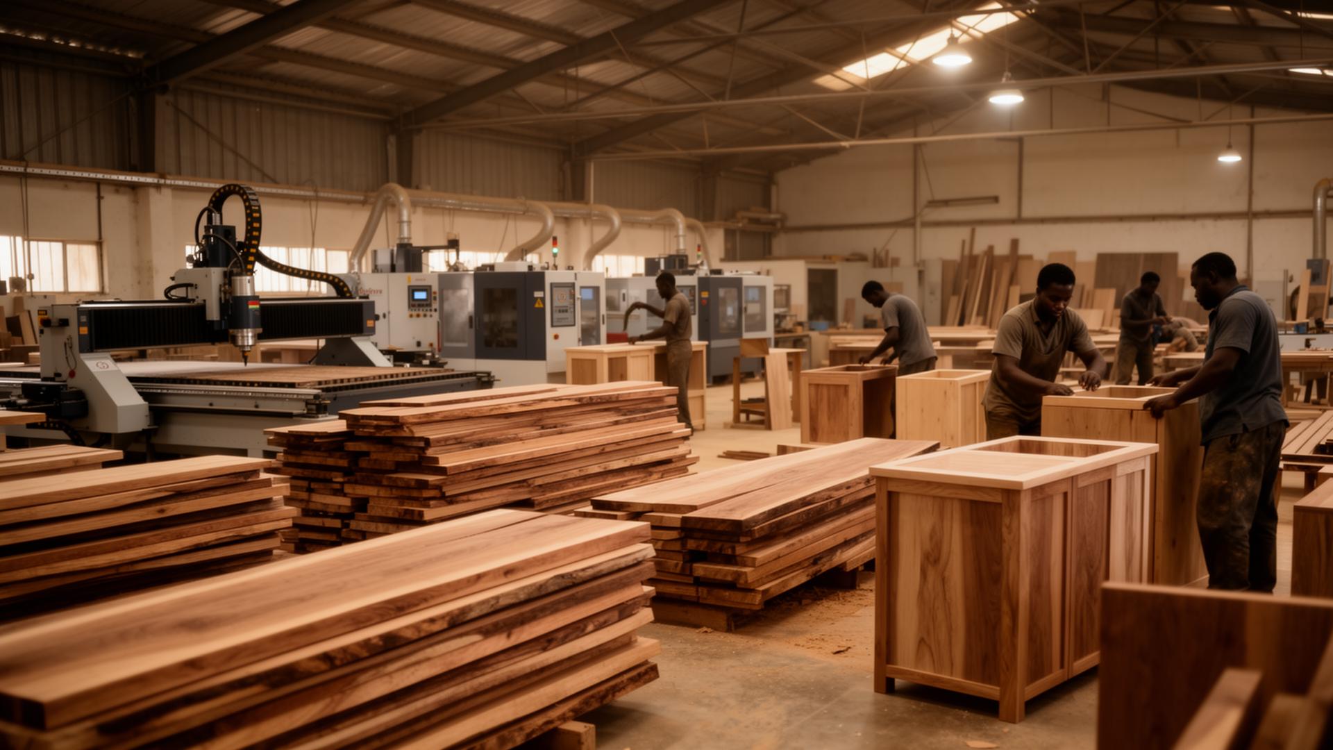 Inside the Reeds Industries manufacturing facility